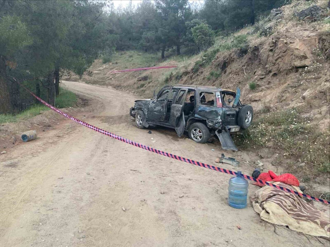 Karacasu’da trafik kazası: 1 ölü 2 yaralı