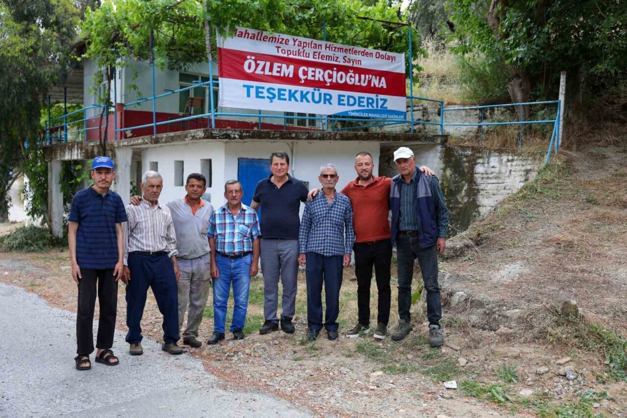 Koçarlılı muhtarlar: “Başkan Çerçioğlu hizmeti ayağımıza getirdi”