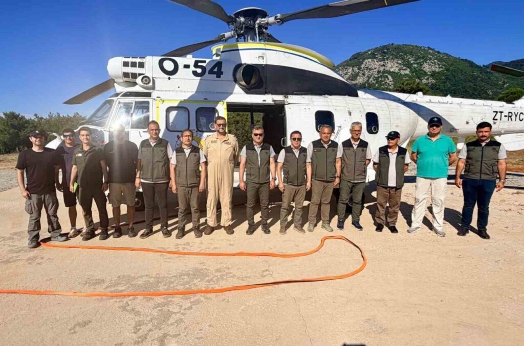 kusadasinda konuslu yangin sondurme helikopteri goreve hazir 711009e70415