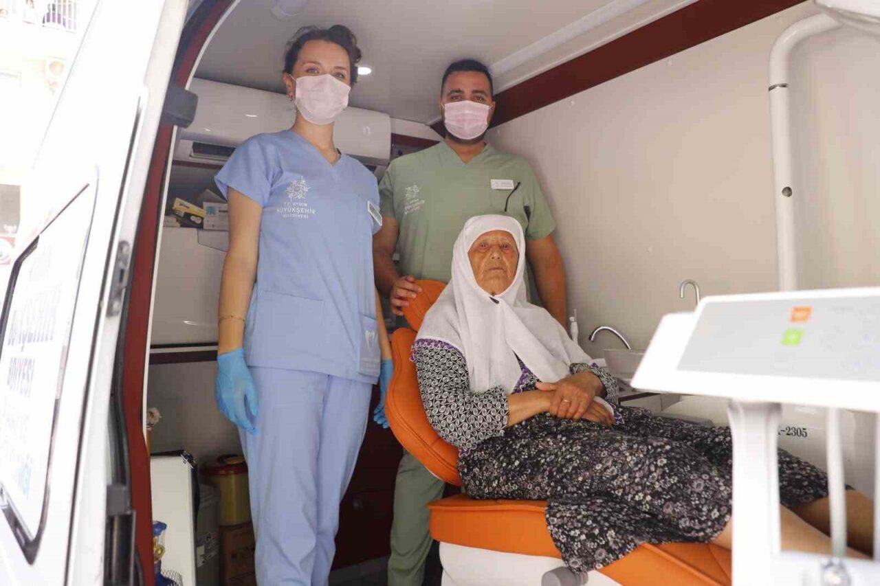 mobil dis klinigi araci kirsal mahallelerde hizmete basladi 70d8957873b1