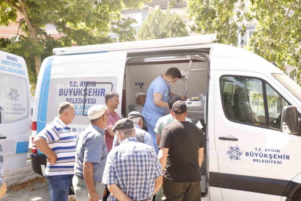 mobil dis klinigi araci kirsal mahallelerde hizmete basladi a97a5e3db48f