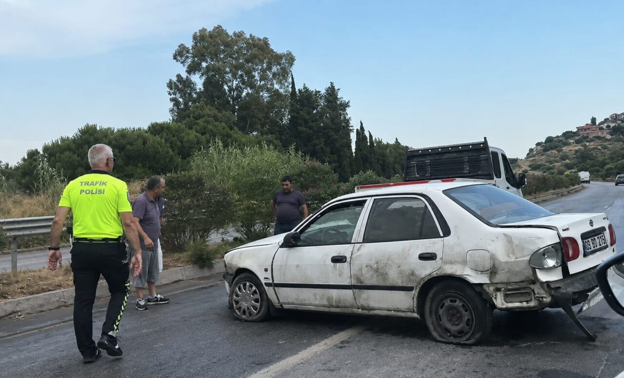 Söke’de trafik kazası: 1 yaralı