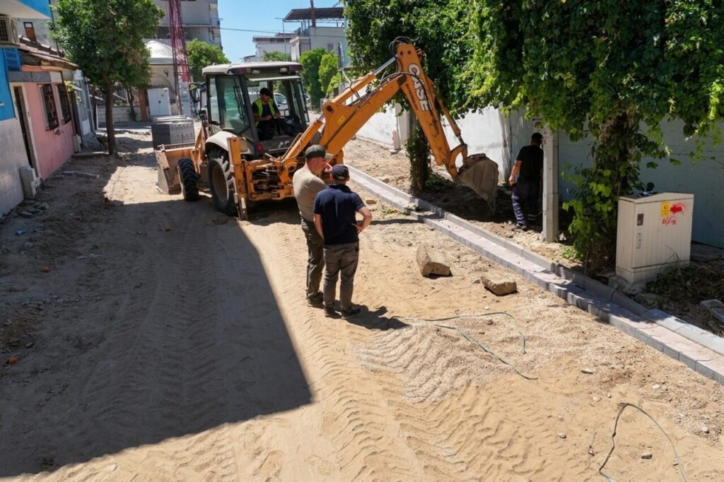 umurluda mehmet akif caddesi yenileniyor 06201acf9c2a