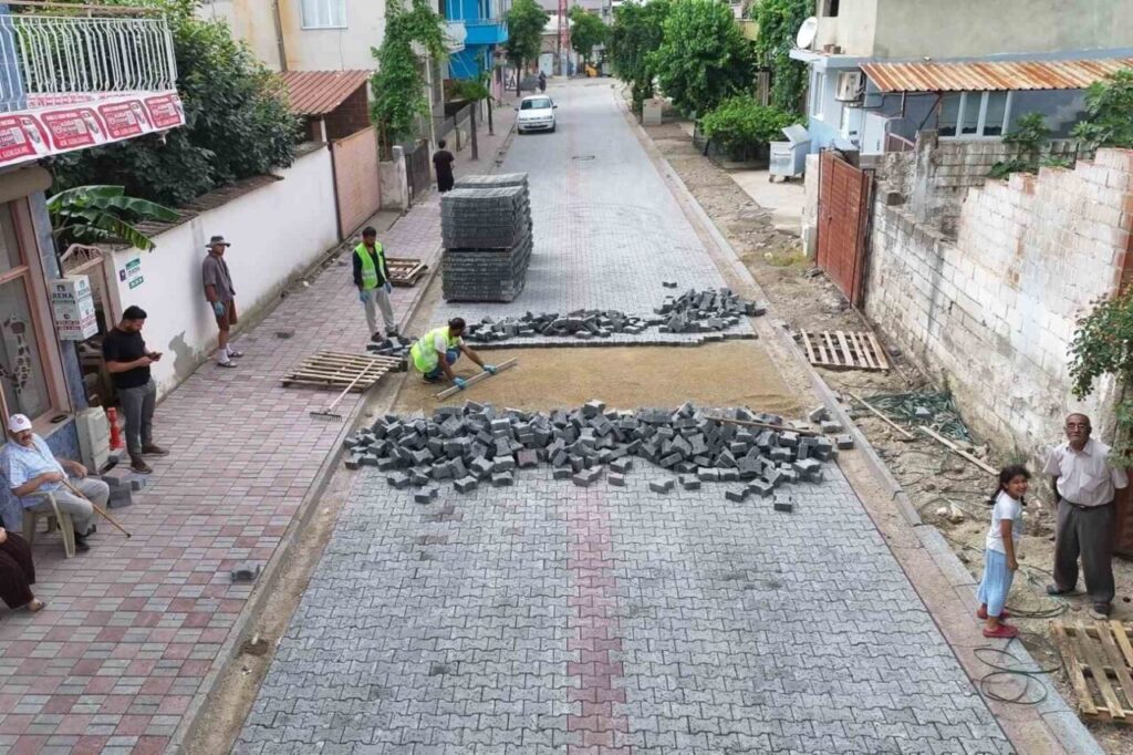 umurluda mehmet akif caddesi yenileniyor d57912916cbe