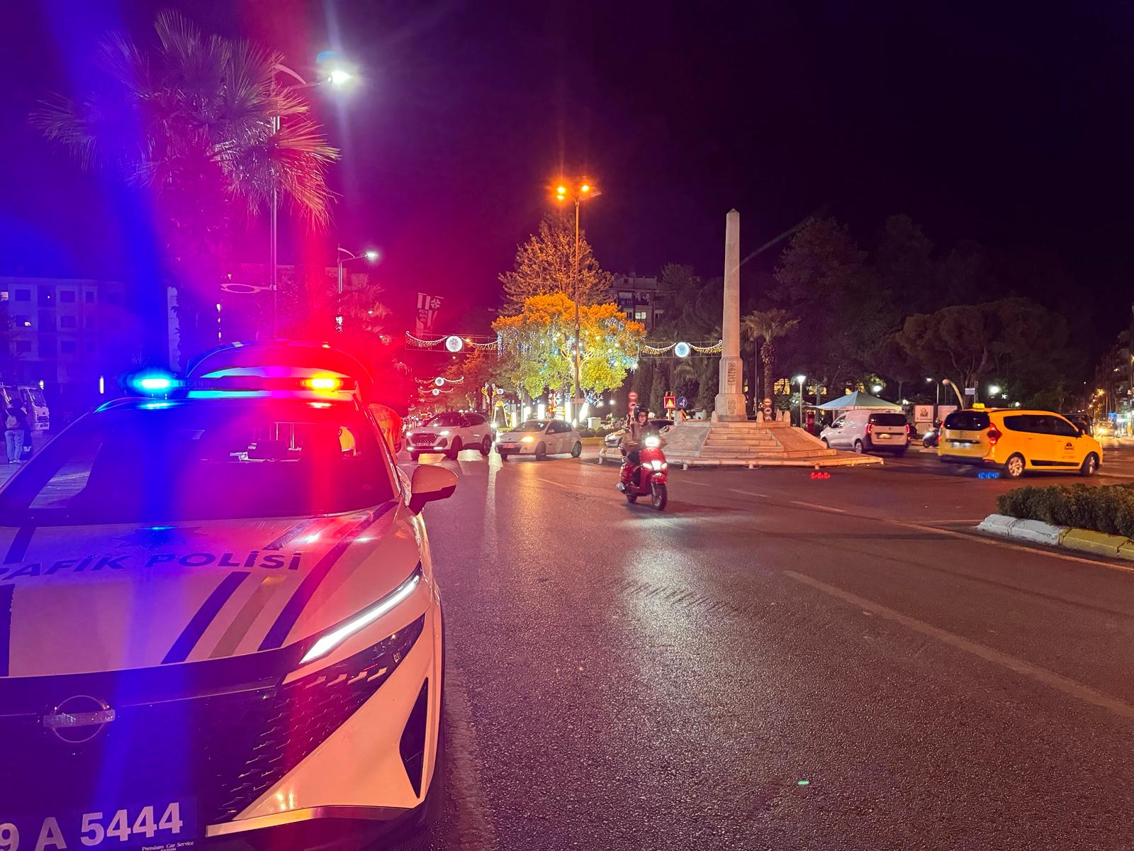 Polisi siren sesiyle peşine taktı, cezayı yedi