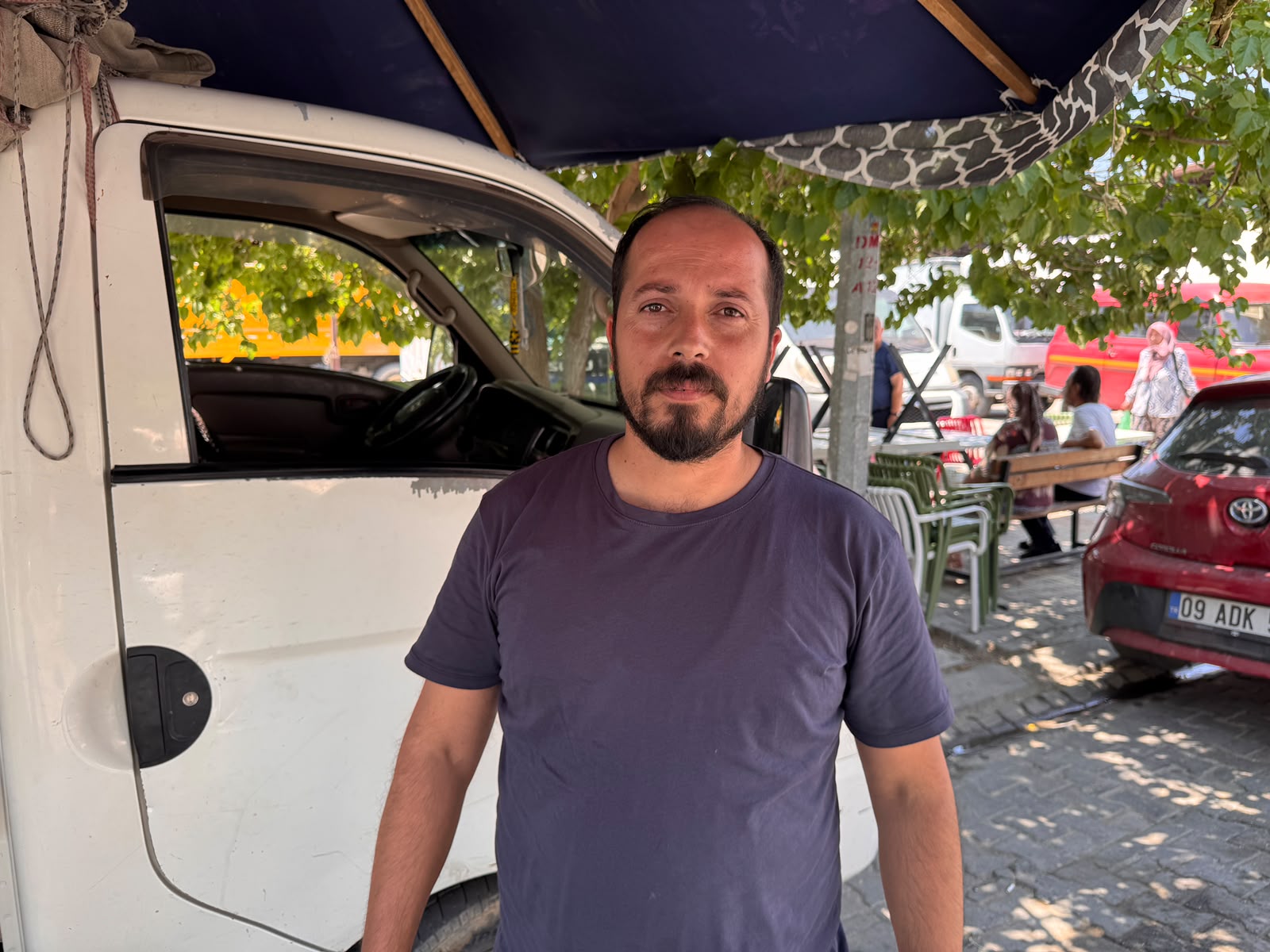 Karpuzları ezilen pazarcı esnafı olayı anlattı