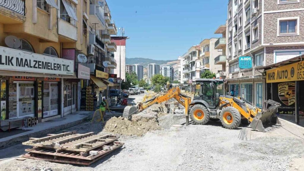 aydin buyuksehirden sokede altyapi yatirimi 8ab93de05e4a