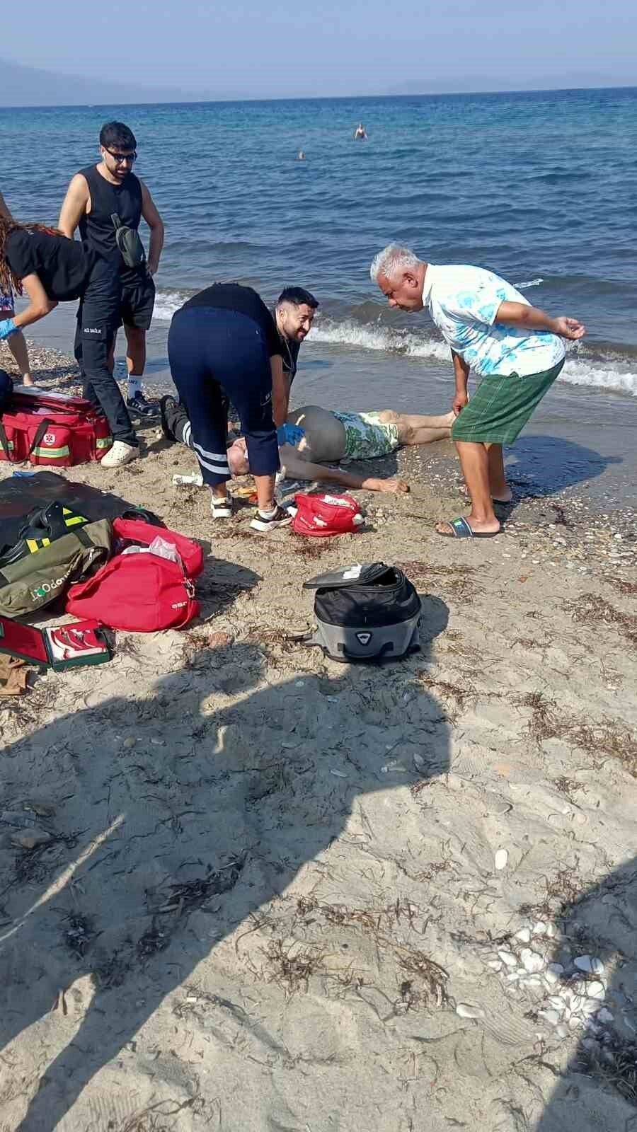 Kuşadası’nda bir kişi boğularak hayatını kaybetti