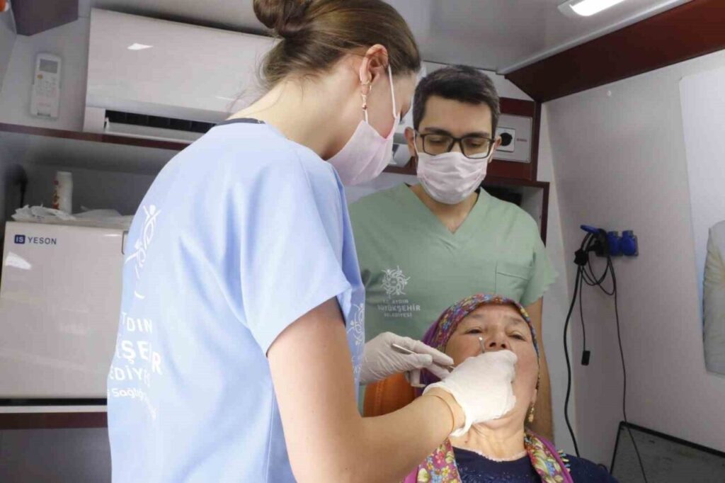 mobil dis klinikleri germencik ve kocarlida vatandaslarla bulustu aba490e4cca5