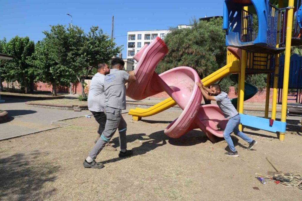 nazillide oyun parklari bakima alindi 749d702c4bdb