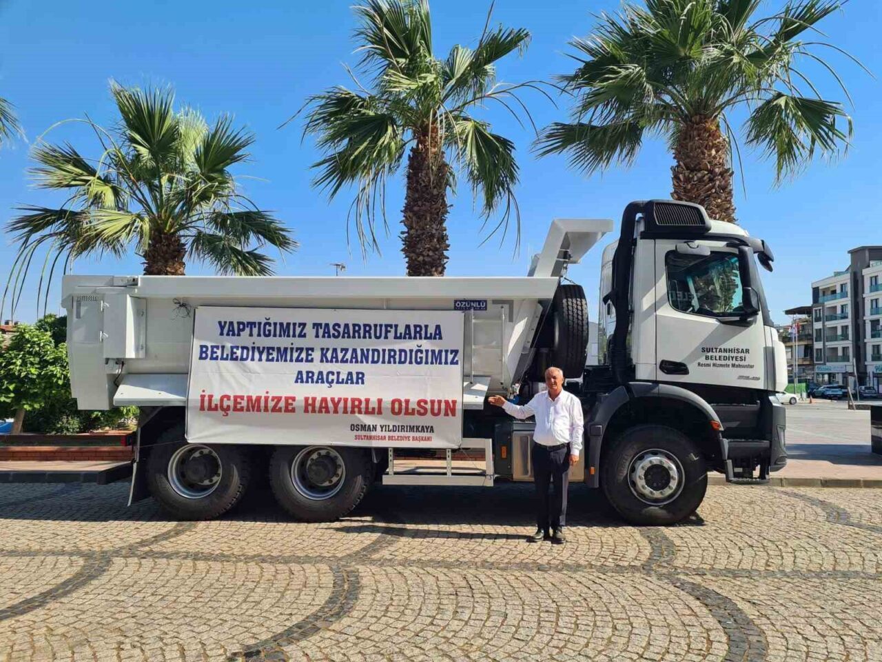sultanhisar belediyesi yeni hizmet aracini filosuna katti 89e425da0e2c