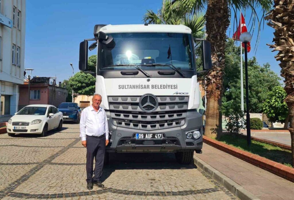 sultanhisar belediyesi yeni hizmet aracini filosuna katti fbfa962d2d4c