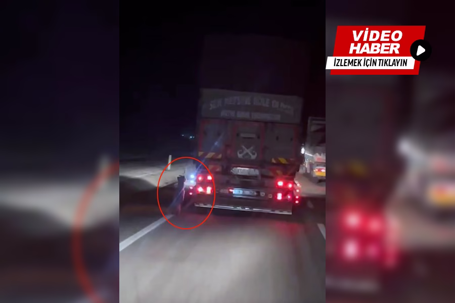 Köpeği kamyonetin arkasına bağlayıp sürükledi!