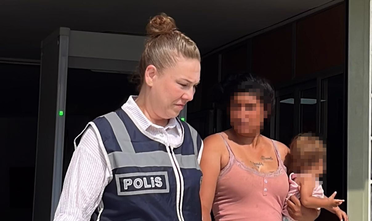 Aydın’da 3 tutuklama: Kucağında bebeğiyle cezaevine gönderildi