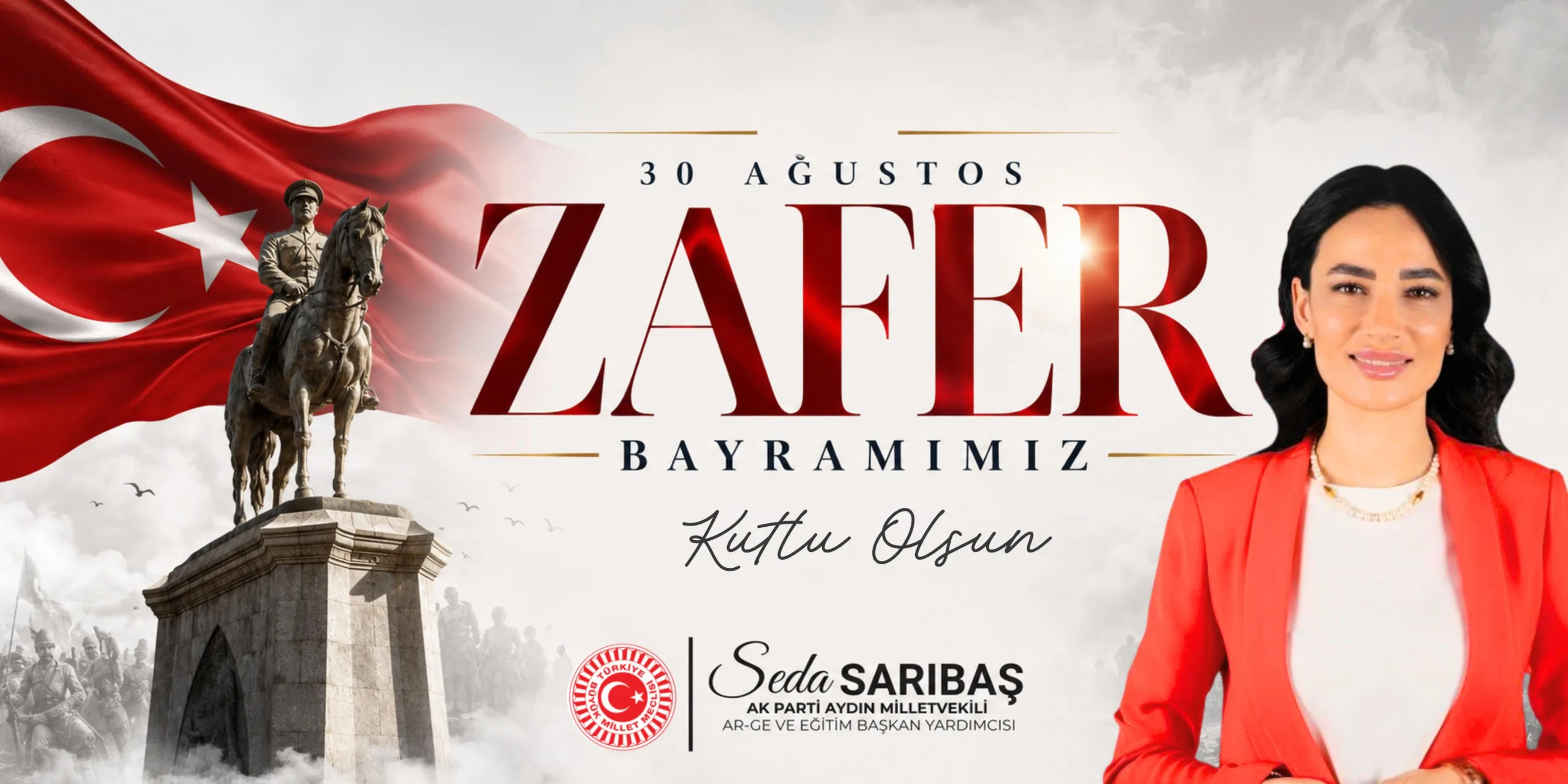Sarıbaş 30 Ağustos’u kutladı