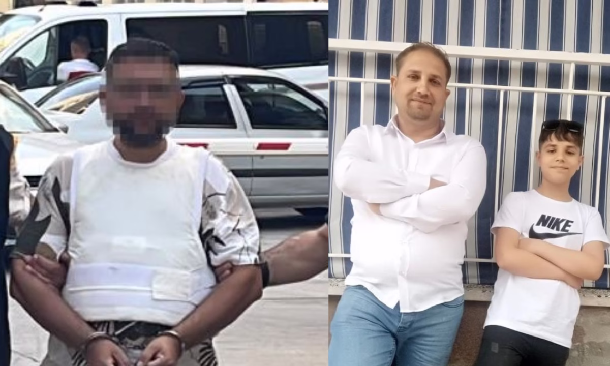 Baba ve 17 yaşındaki oğlunun katili!