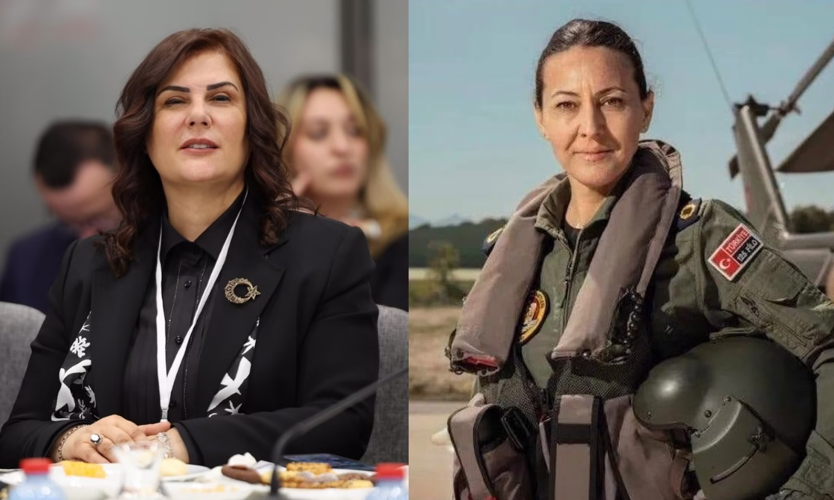 Özlem başkandan Özlem paşaya tebrik