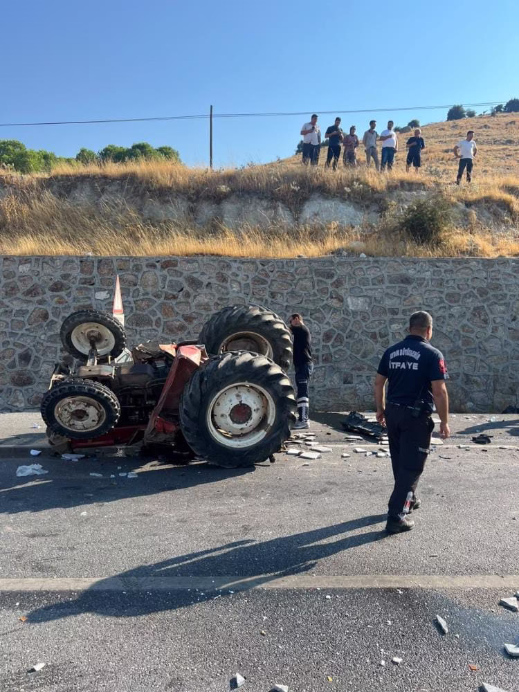 Aydın’da traktör kazasının ayrıntıları ortaya çıktı: 1 ölü 2 yaralı