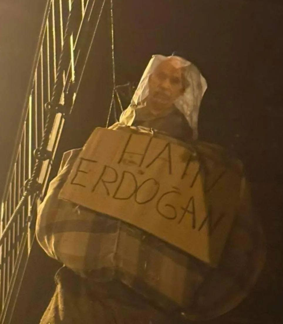 Nazilli”de çirkin provokasyon! Cumhurbaşkanı Erdoğan maketi…