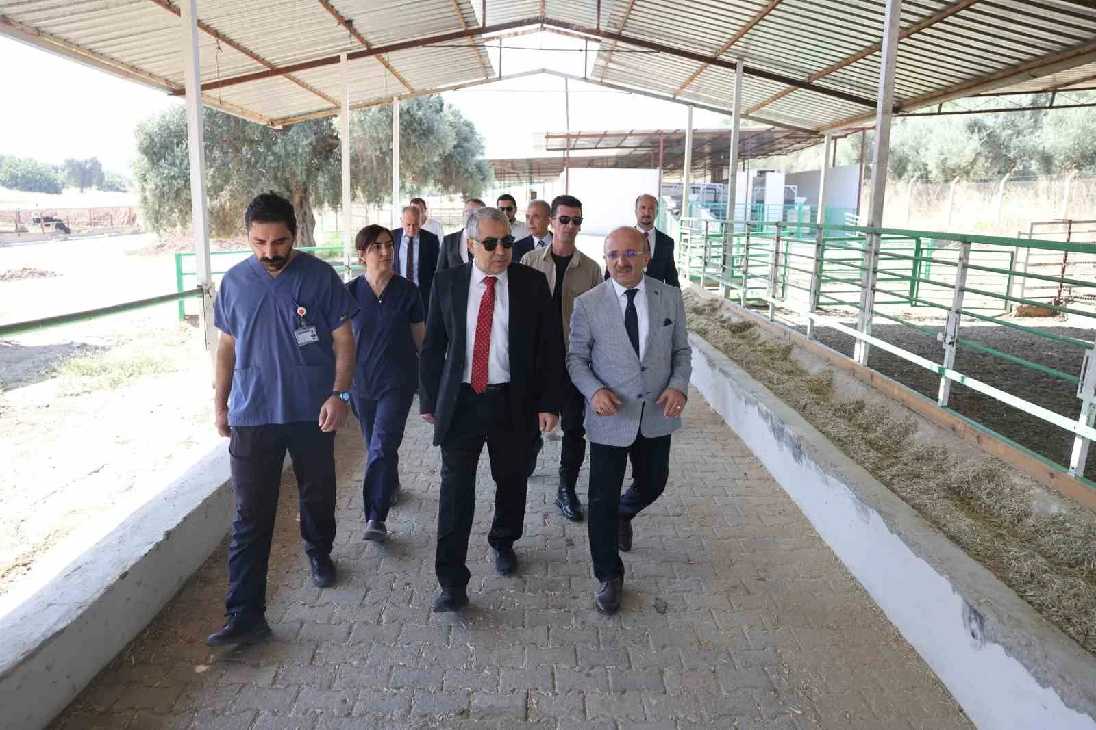 ADÜ Rektörü Kent, Ziraat Fakültesi’nde incelemelerde bulundu 3 ADÜ Rektörü Kent, Ziraat Fakültesi’nde incelemelerde bulundu