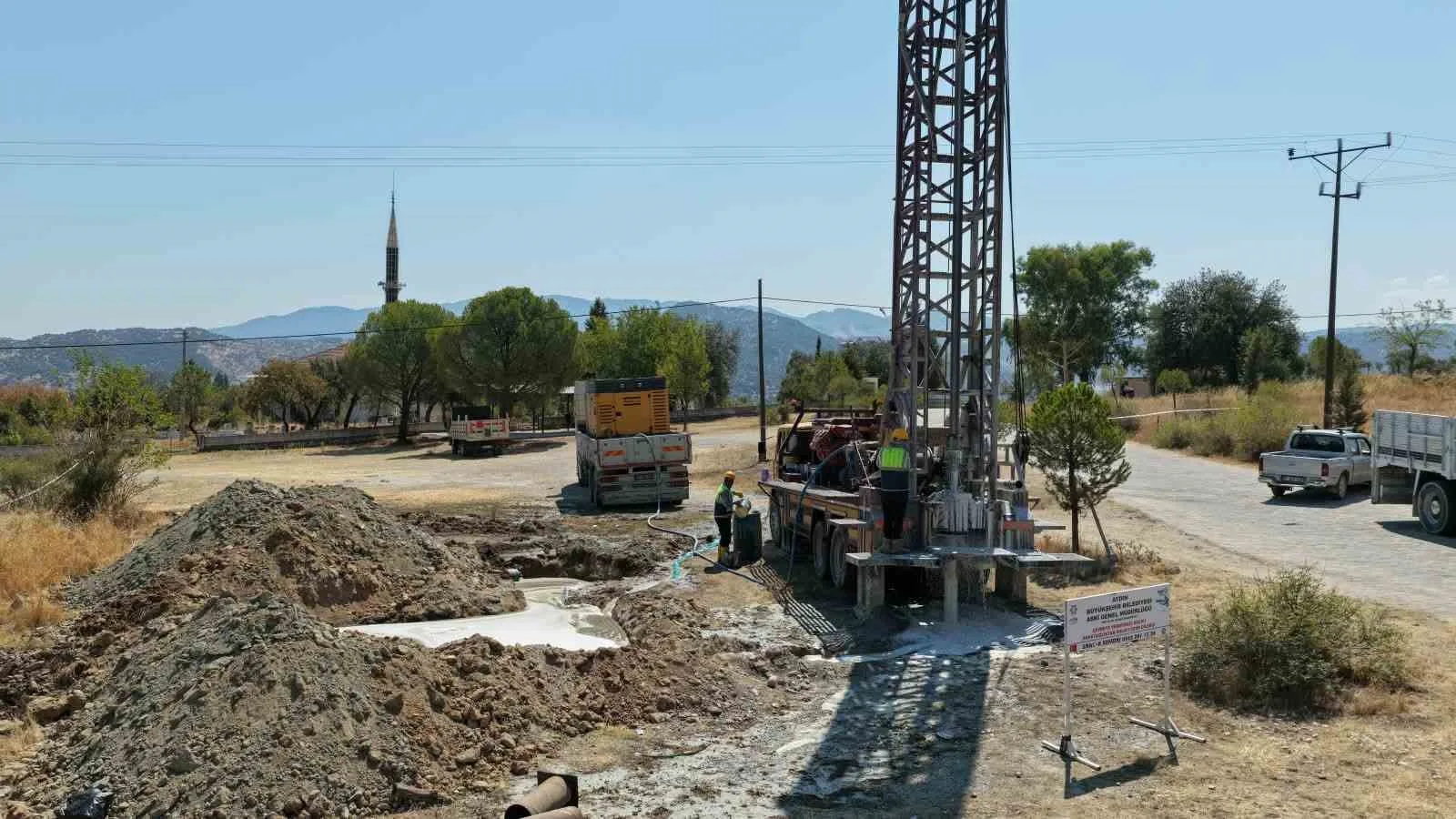 ASKİ’nin sondaj çalışmaları sürüyor