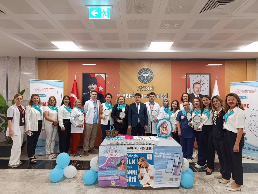 aydin sehir hastanesinde anne sutunun onemine dikkat cekildi 90ccc3558a68