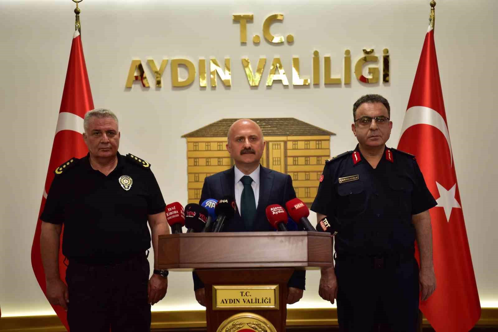 Aydın Valisi Varol; “Vatandaşın huzur ve güveni için çalışmalarımız aralıksız sürecek”