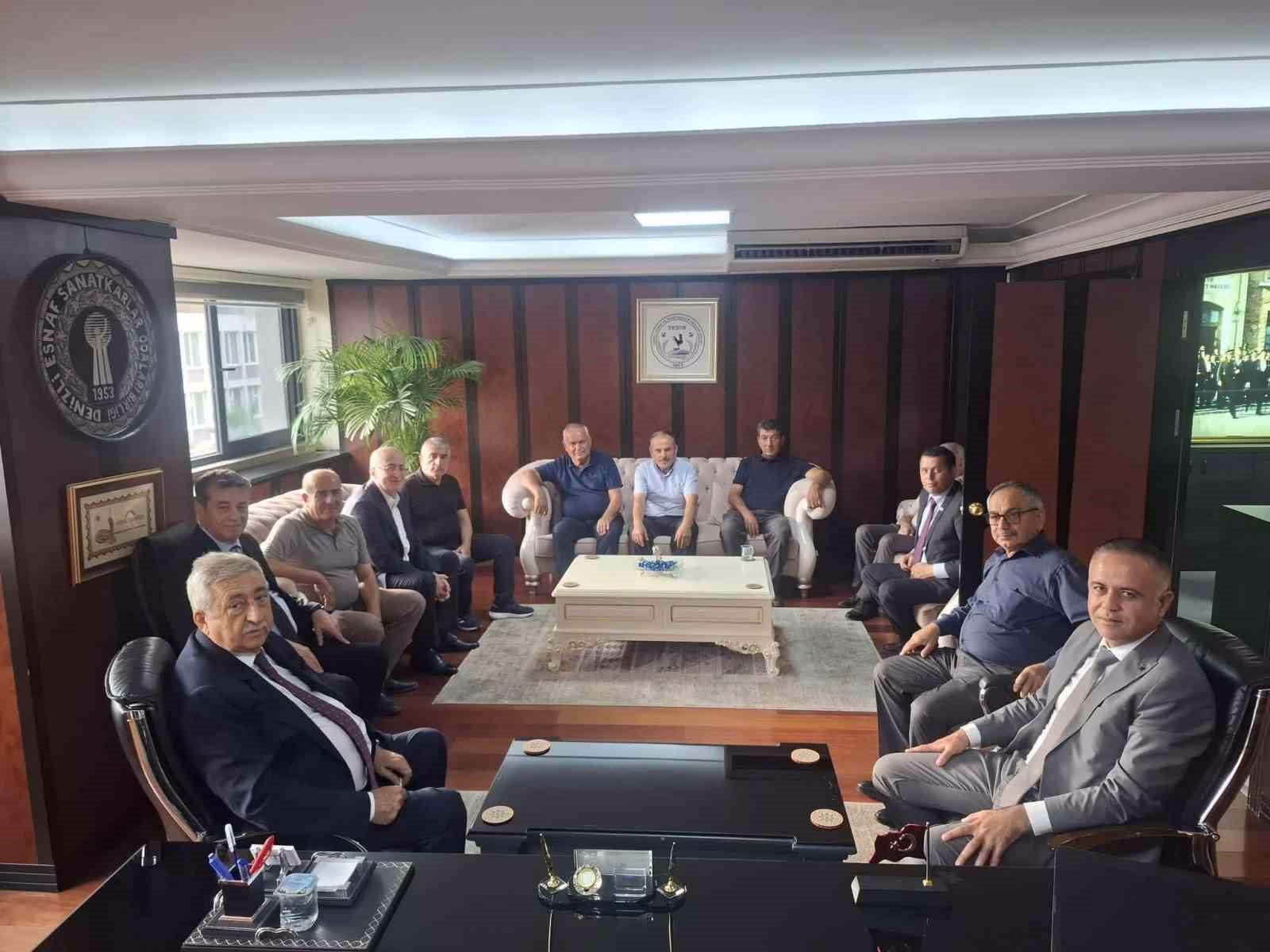 AYESOB Başkanı Künkcü, dört ilde esnaf teşkilatlarıyla buluştu
