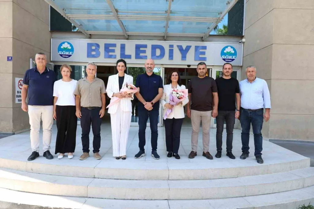 Başkan Çerçioğlu ve Milletvekili Sarıbaş’tan Söke çıkarması 2 baskan arikan baskan cercioglu ve milletvekili saribasi agirladi 8203142a0a65