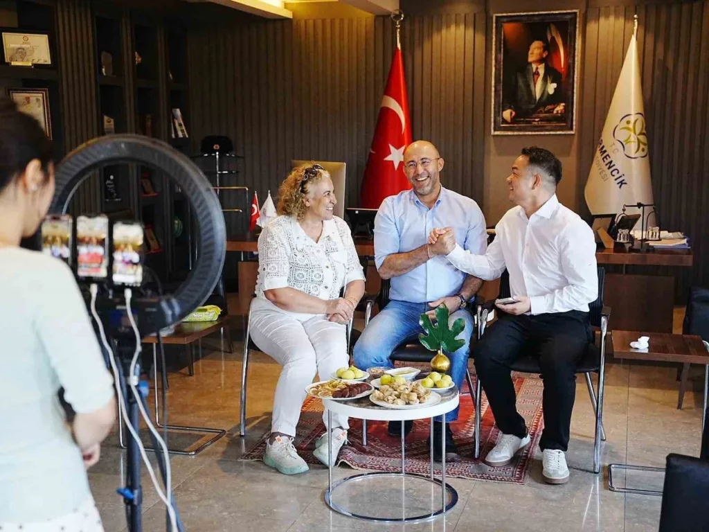 baskan zencirci cinli tanitim elcilerini agirladi a3bf9a53c9c0