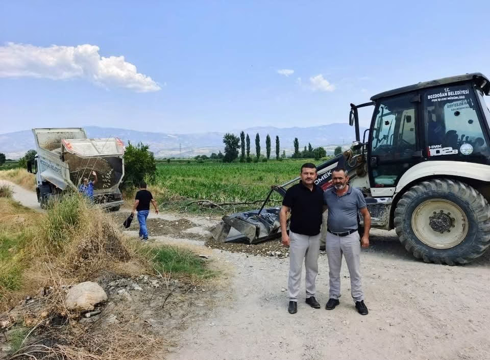 Bozdoğan’da çalışmalar sahada takip ediliyor
