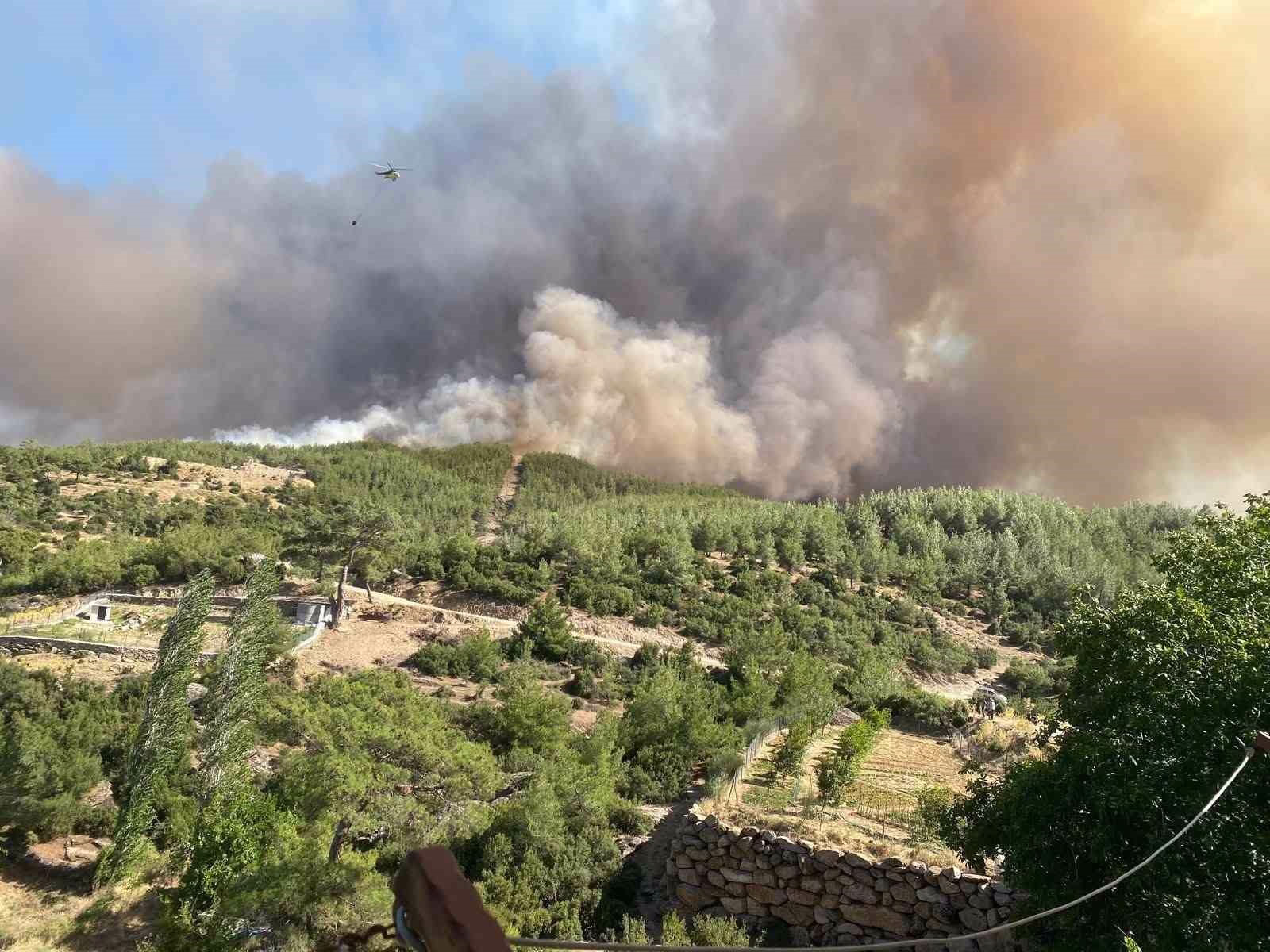 Çine’deki orman yangını tamamen kontrol altına alındı