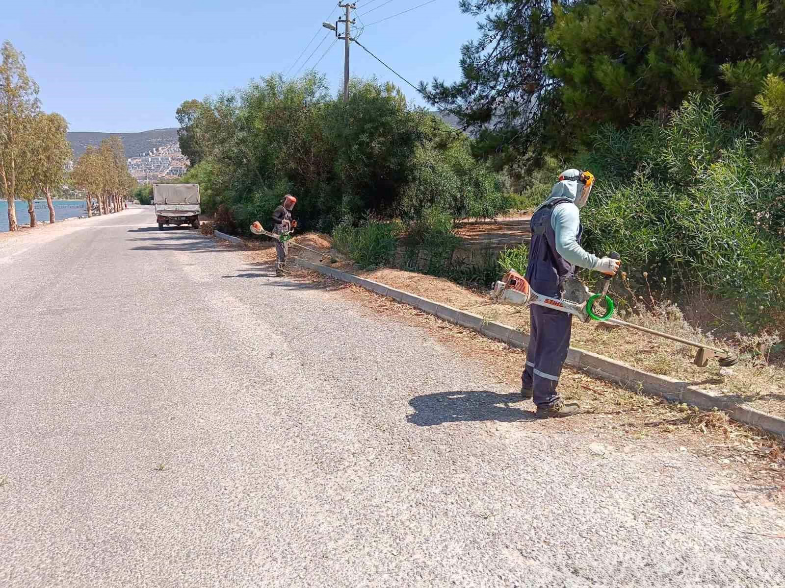 Didim Belediyesi ilçe genelinde çalışmalarını sürdürüyor