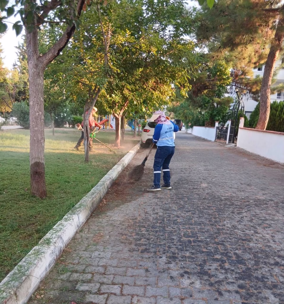 didim belediyesi kent genelinde ot bicme ve budama calismalarini surduruyor c311fb6bb37e