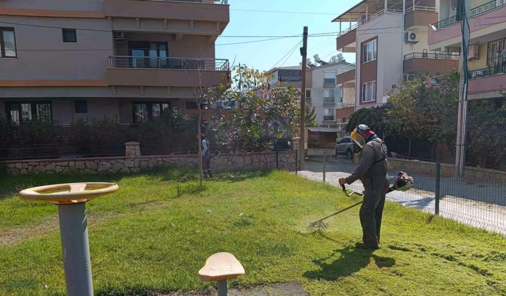 Didim Belediyesi yeşil alanlarda bakım ve düzenleme çalışmalarını sürdürüyor 3 didim belediyesi yesil alanlarda bakim ve duzenleme calismalarini surduruyor 877655eeb557