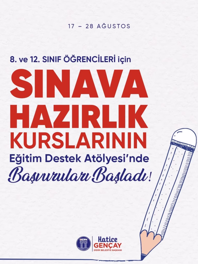 didim belediyesinden ogrencilere sinava hazirlik destegi 9c4e81b7cbc1