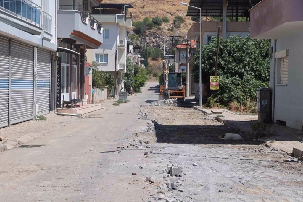 gundogan mahallesinde yol calismasi basladi e775cbecacd6
