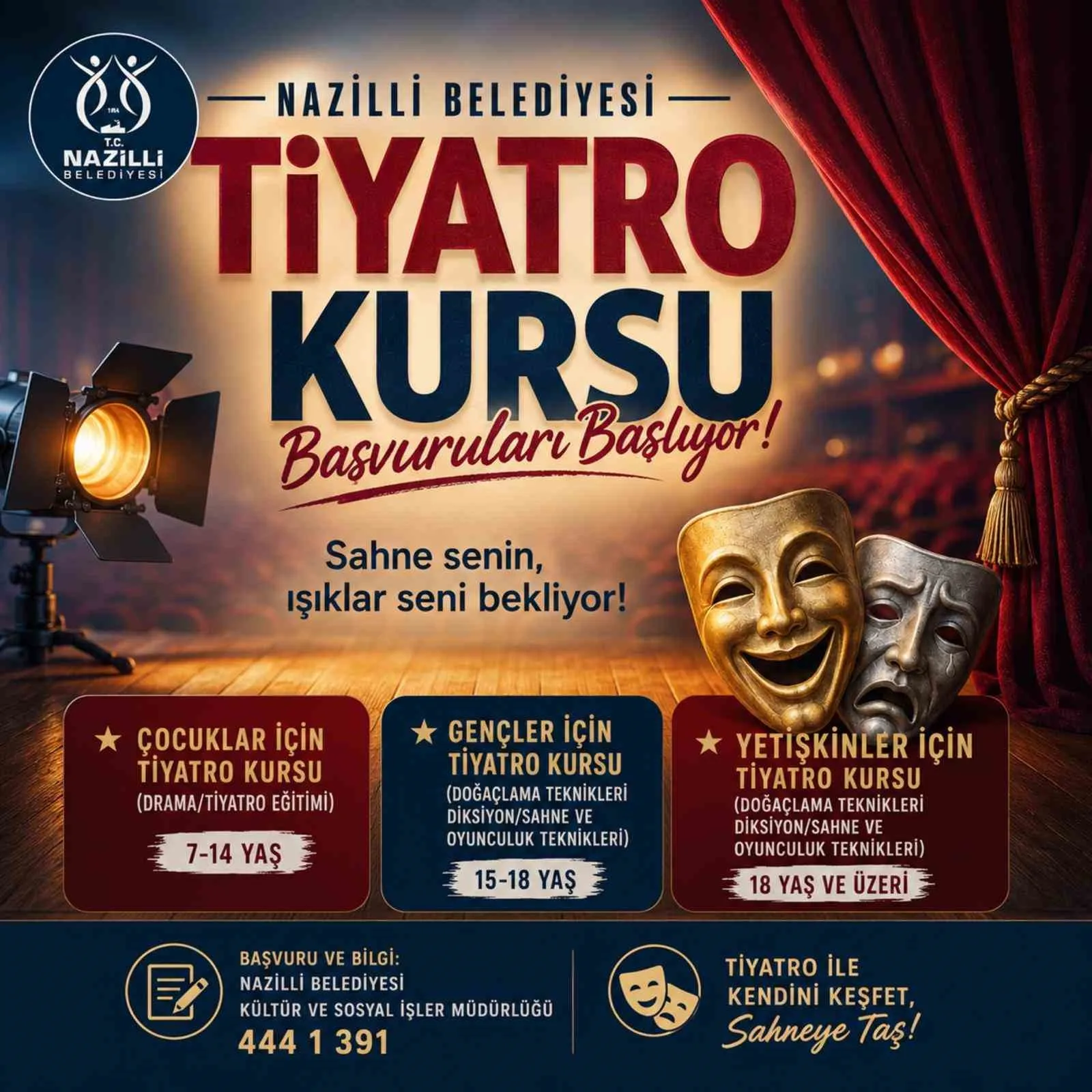 nazilli belediyesinden kisisel gelisim ve sanata iki yeni kurs 76919161b7be