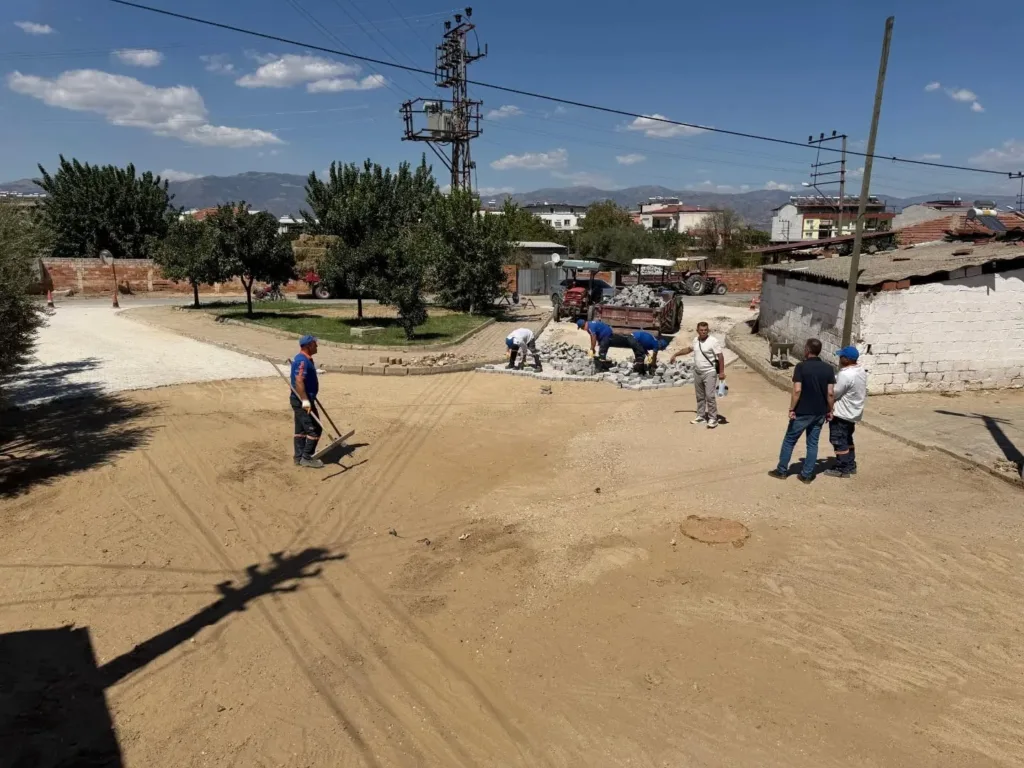 yenipazarda parke tasi calismalari suruyor 4627b20180ba