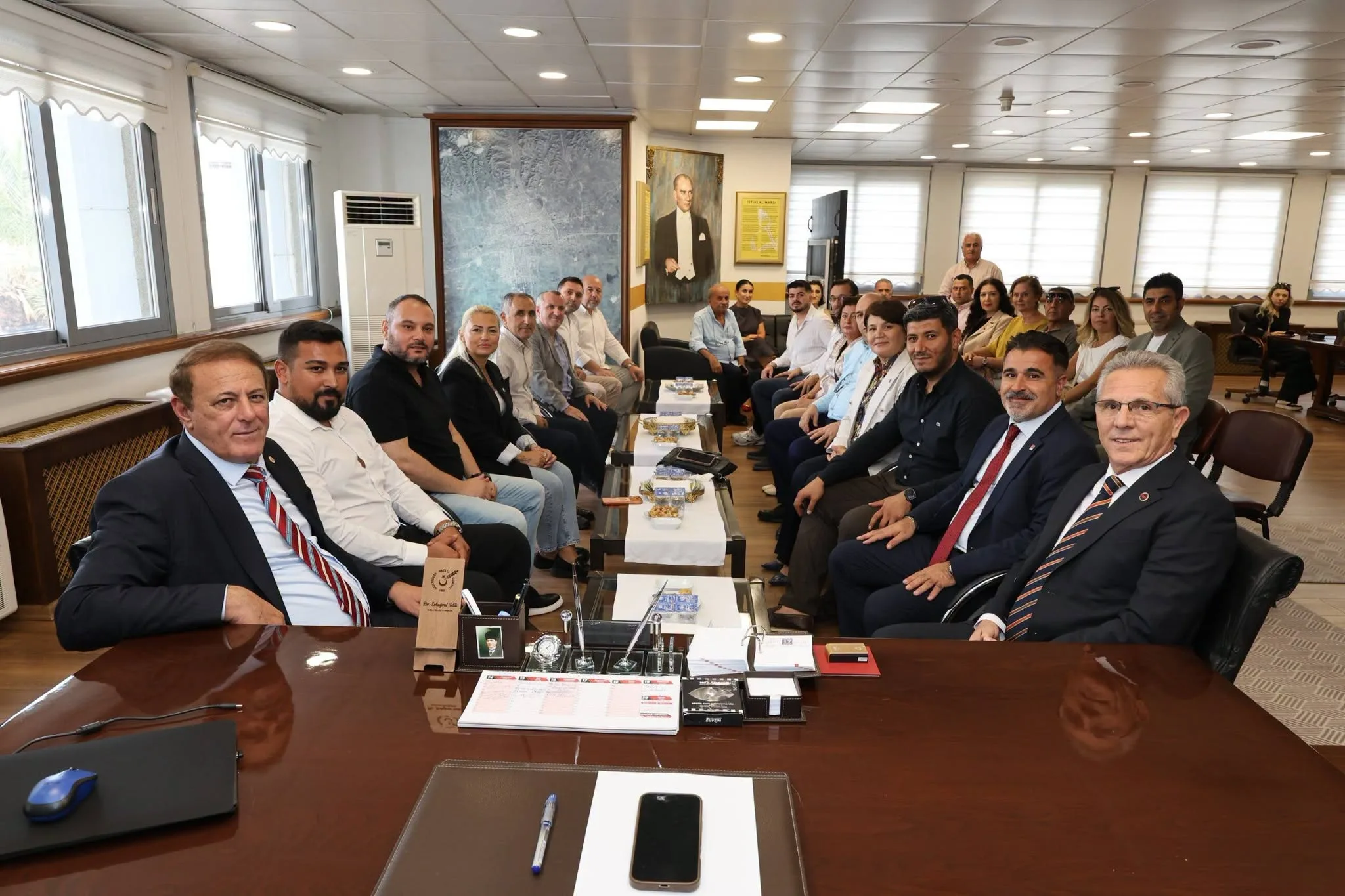CHP’lilerden Tetik’e ziyaret