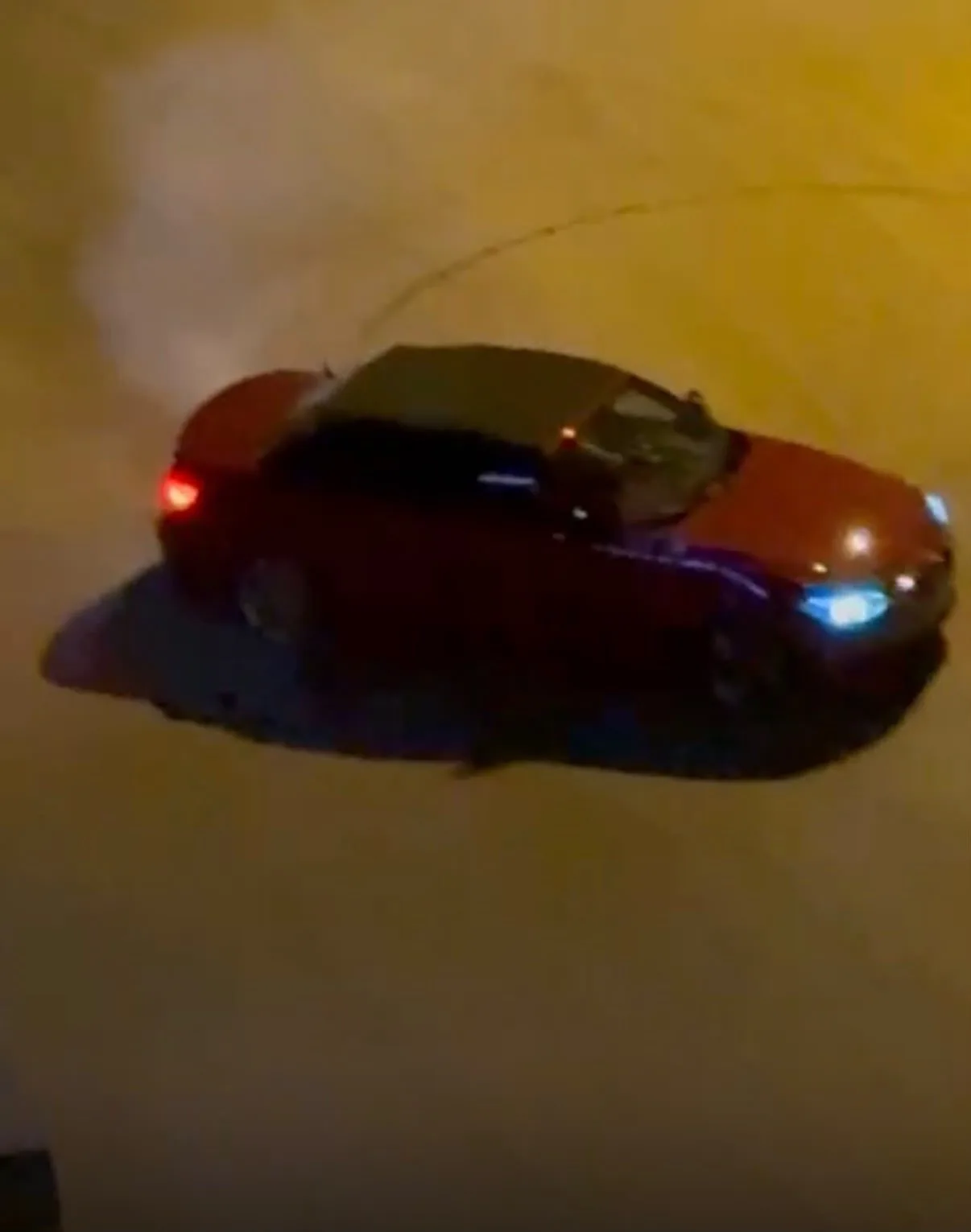 Drift magandasının cezası kesildi