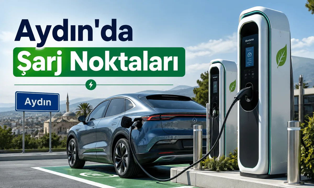 Aydın araç şarj istasyonları 2026: Tesla, Trugo, ZES ve Eşarj istasyonları nerede?