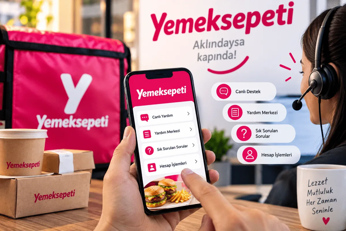 Yemeksepeti müşteri hizmetlerine nasıl ulaşılır? Canlı desteğe bağlanmanın yolu