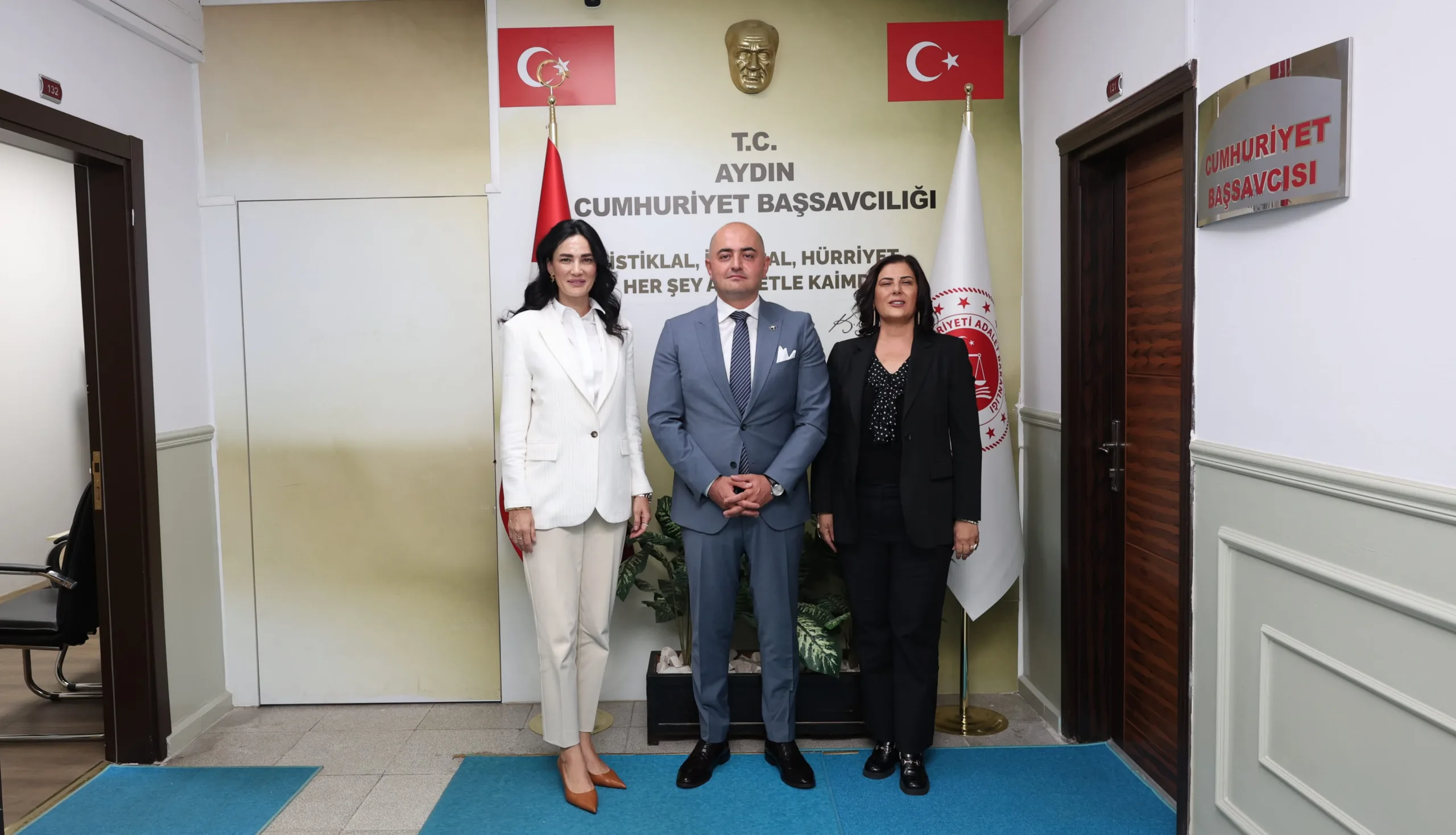 Çerçioğlu ve Sarıbaş’tan Başsavcı Arısoy’a ziyaret