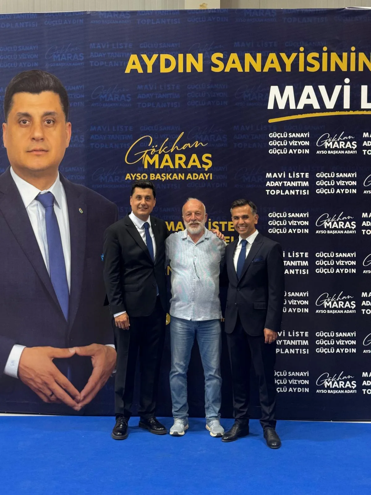 Söke’den Mavi Liste’ye güçlü destek: Yüksel Kavas, Gökhan Maraş’ın listesine girdi