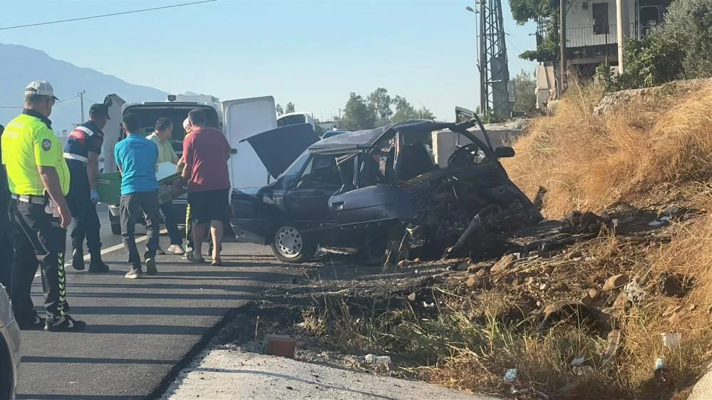 Korkunç kaza 2 can aldı
