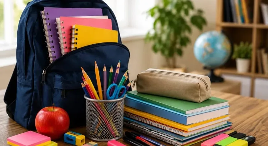 Aydın Ülkü Ocakları’ndan ihtiyaç sahibi öğrencilere kırtasiye desteği