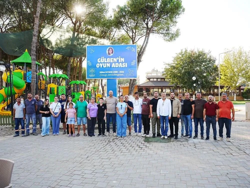 Germencik’te Kayakuş’un hatırası çocuk parkında yaşayacak: Genç yaşta vefatı yasa boğmuştu