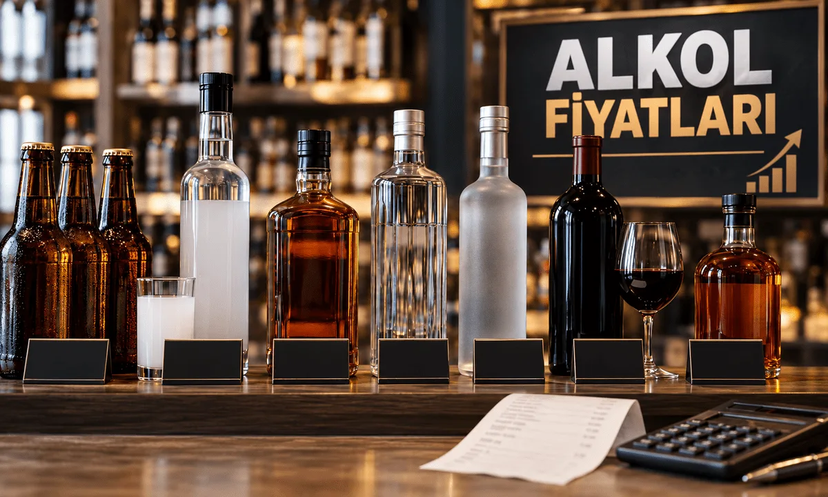 Alkol Fiyatları 2026: Bira, Rakı, Viski, Cin, Votka, Şarap ve Rom Güncel Fiyatları