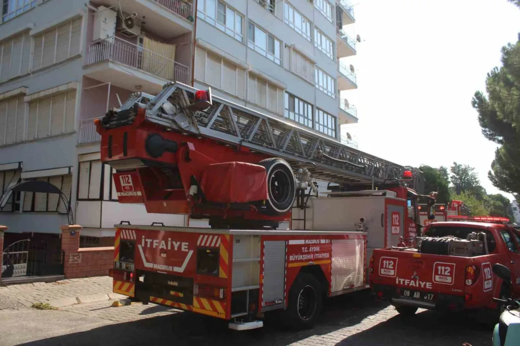 apartmandan gelen yanik kokusu itfaiyeyi harekete gecirdi c2ee958abb60